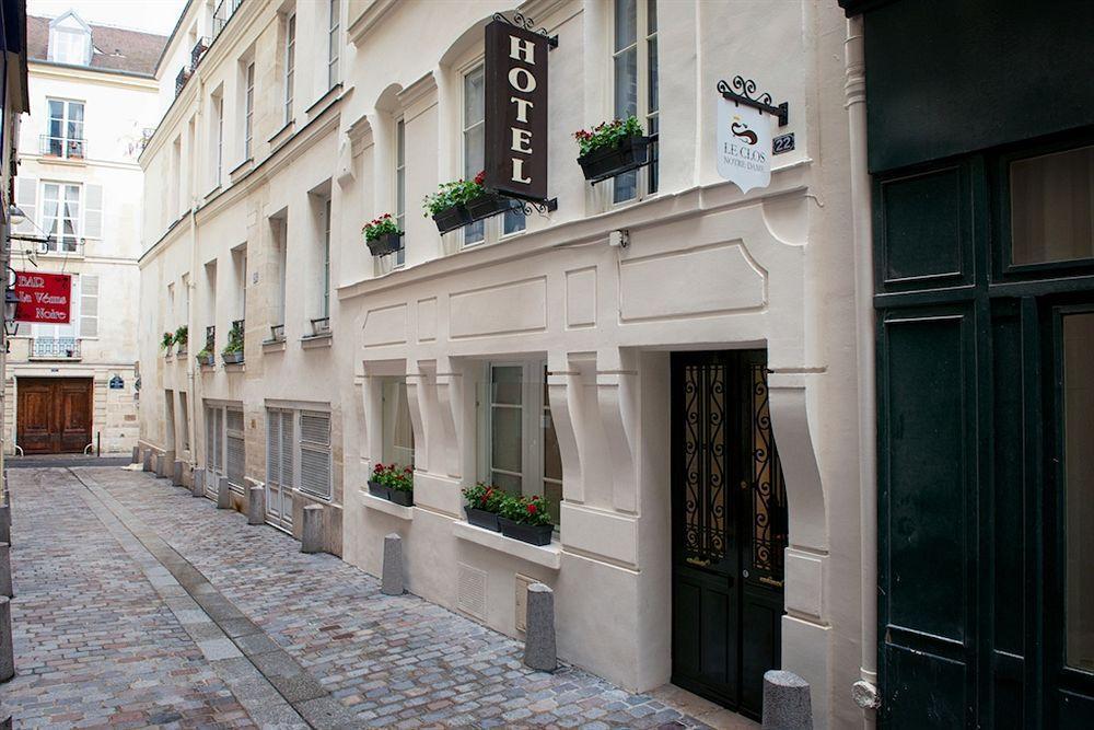 Hotel Le Clos De Notre Dame Paris Eksteriør bilde